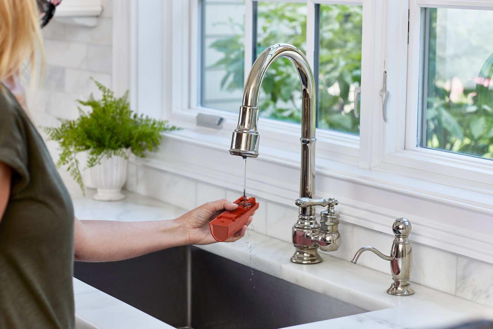 Tefal Dt2022e1 Pure Pop Handheld Garment Steamer, Coral Red