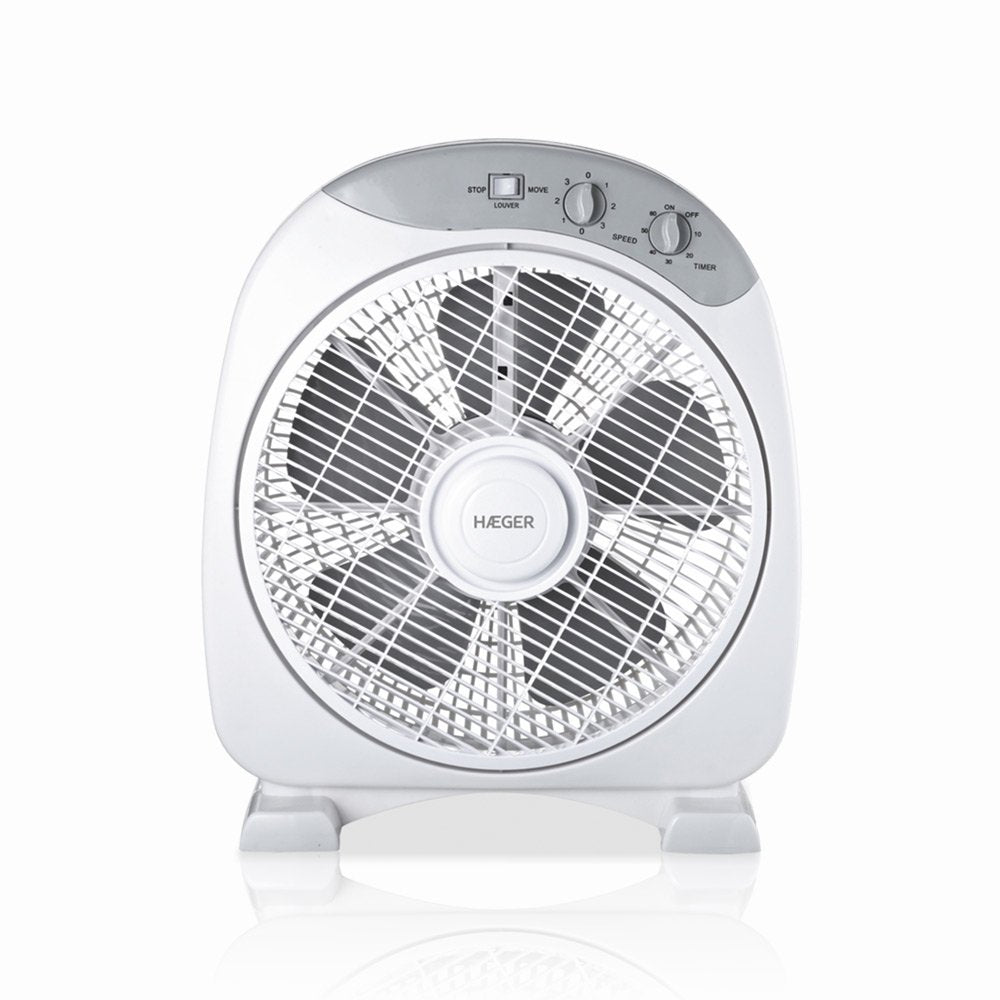 EAN 5608475012877 - Haeger FF-012.004A ventilador Blanco imagen 1
