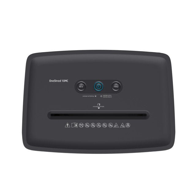 Hp Oneshred 2804 - Destructora De Papel (10 Mc, Nivel De Seguridad P-5, Microcorte, 10 Hojas)