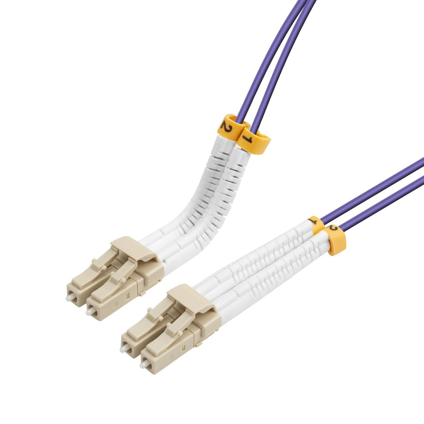 EAN 5715063505984 - Lanview LVO231811-FLEX Cable de fibra óptica e InfiniBand 2 m LC LC/LC Púrpura imagen 1
