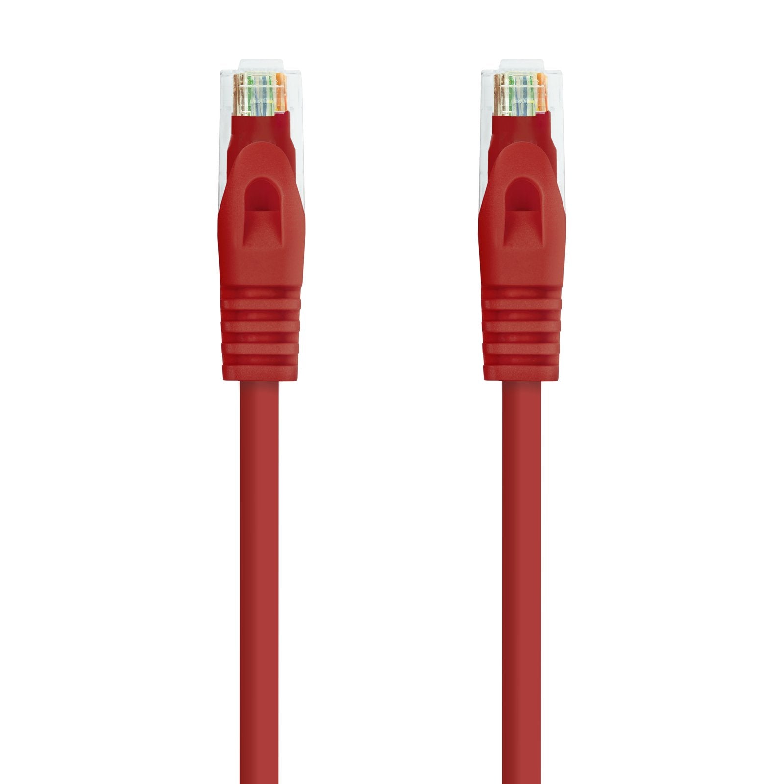 Nanocable Cable De Red Rj45 Lszh Cat.6a Utp Awg24 0.50m - Rojo