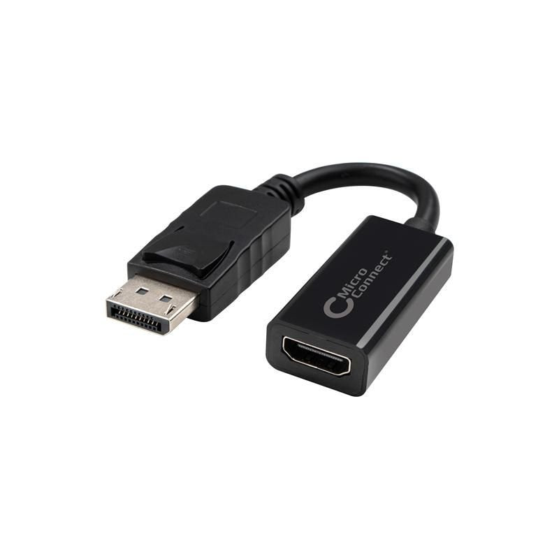 Microconnect Hdmi, M-F 0,05 M Displayport Negro