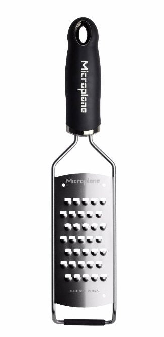 Microplane Gourmet Grater Extra Coarse Black