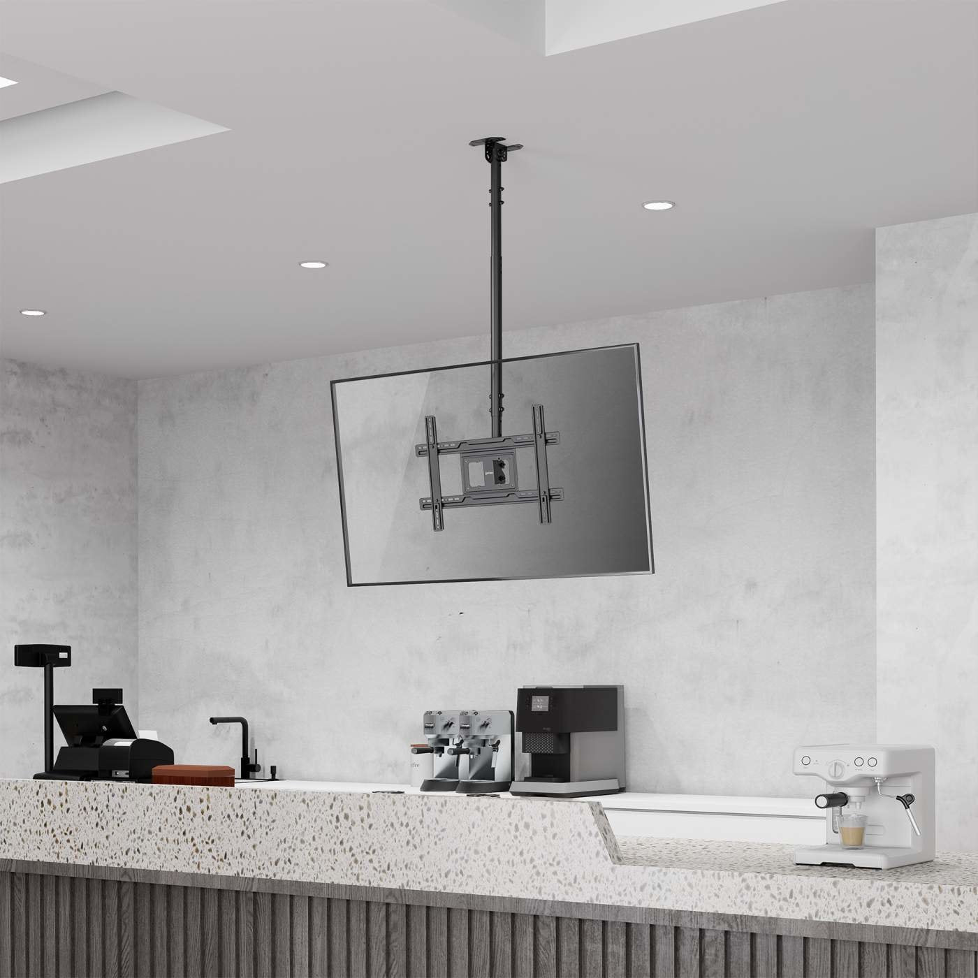 Manhattan Tv-Deckenhalterung 37" Bis 80" Fullmotion 50kg