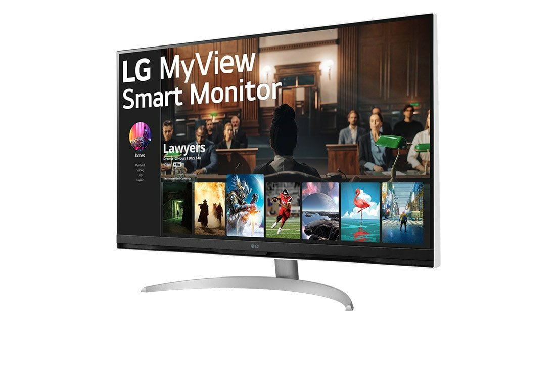 Lg 32sq700s-W Monitor Smart 32" 4k 2xhdmi Usbc Mm