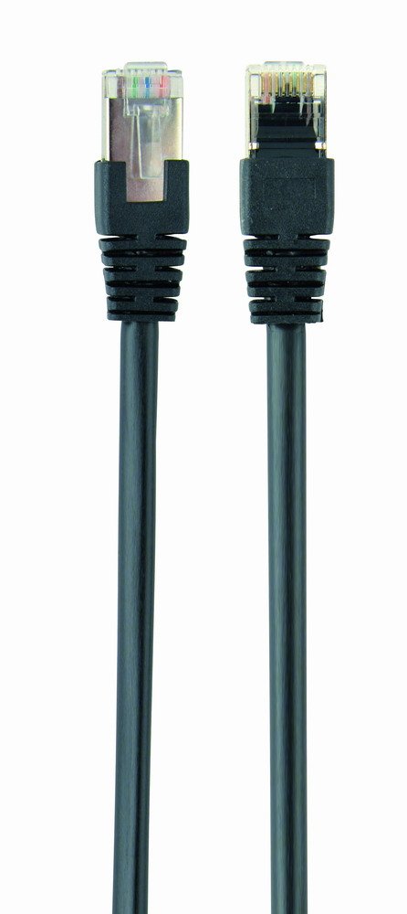 EAN 8716309051972 - Gembird PP22-0.5M/BK cable de red Negro 0,5 m Cat5e imagen 1