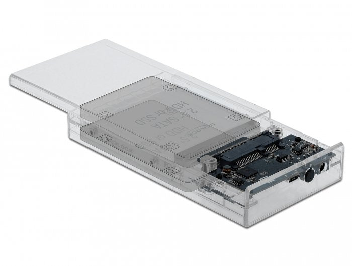 Delock Caja Externa 2 X 2.5" Sata Hdd / Ssd Usb Type-C