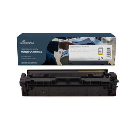 Mediarange Toner Hp Para W2411a 216a, 850 Copias, Amarillo