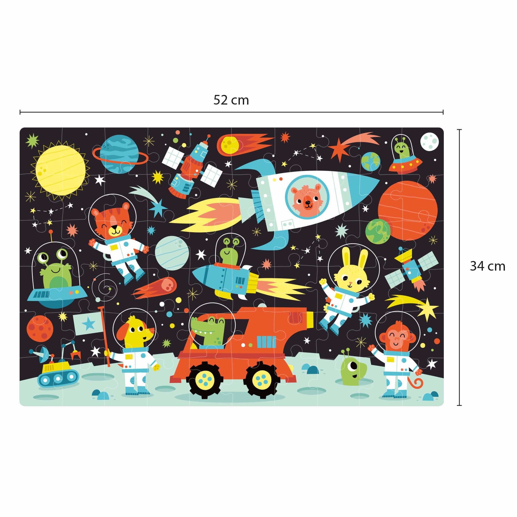 EAN 8410782188131 - APLI Kids 18813 puzzle Puzle de figuras 60 pieza(s) Espacio imagen 4