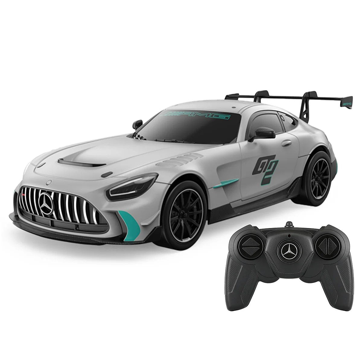 Jamara Mercedes-Benz Amg Gt2 1:24 2,4 Ghz Gris 6+