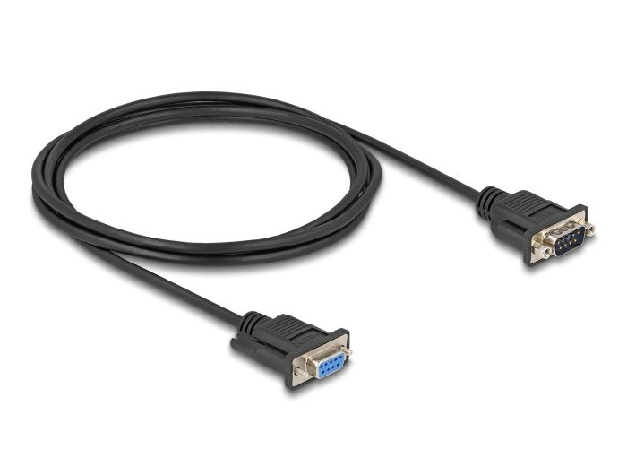 Delock 87834 Cable Serie Rs-232 D-Sub9 Macho A Hembra 2 M