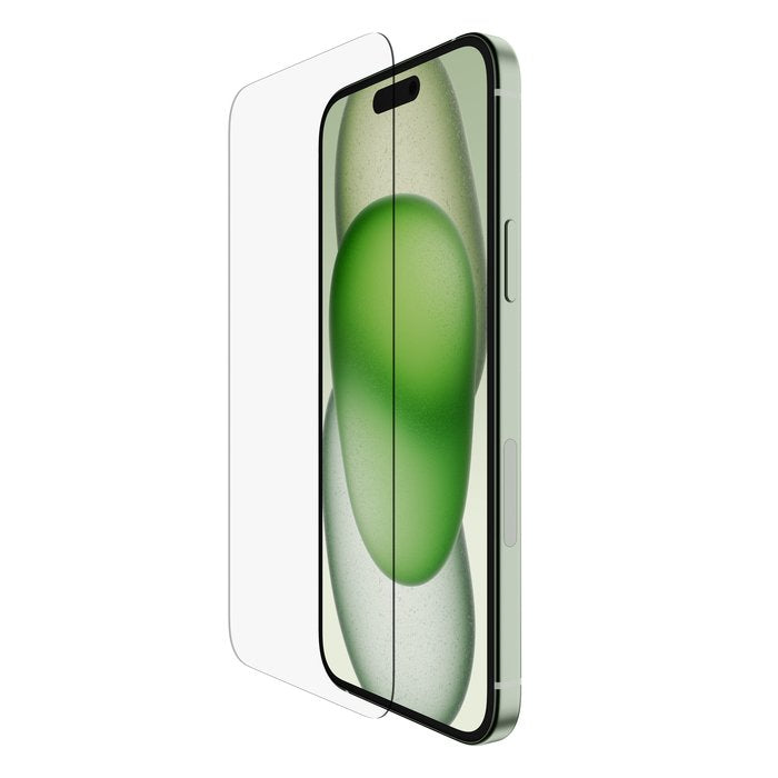Protector De Pantalla Belkin Ova136zz Iphone 15 Plus /14 Pro Max Temperedglass Screenforce