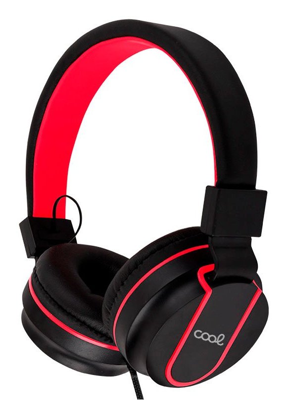 Auriculares Cascos Cool Toronto Black-Red