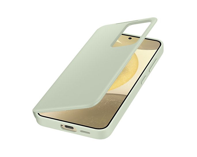 Samsung Smart View Case Funda Para Galaxy S24  (6.2") Funda Cartera Verde