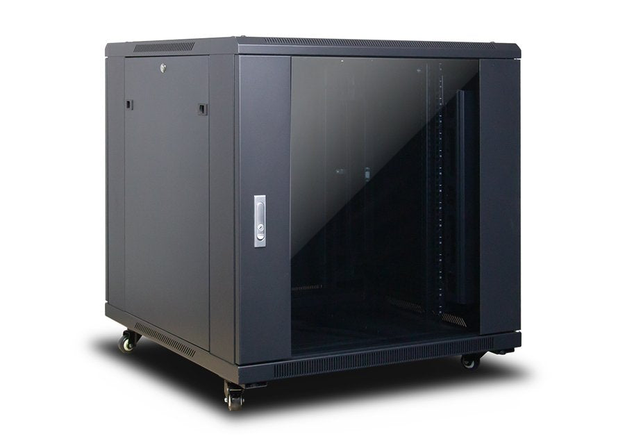 Inter-Tech 88887258 Armario Rack 15u Rack O Bastidor Independiente Negro, Armario It Negro, Rack O Bastidor Independiente, 15u, 400 Kg, Negro