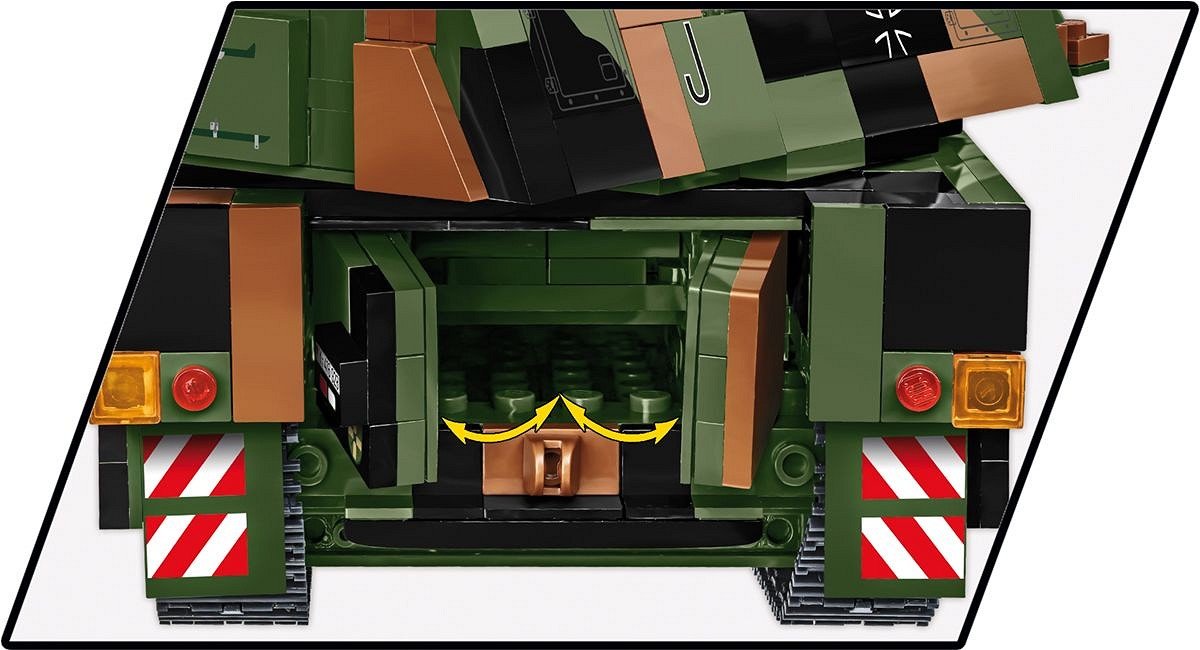 Klocki Panzerhaubitze 2000 1006 Klocków