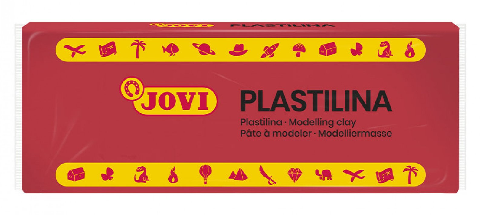 Plastilina Jovi 71/05/ 150g/ Rojo