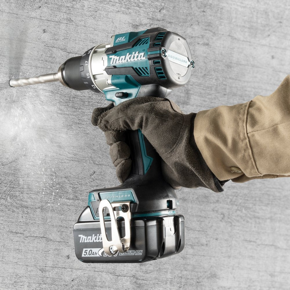 Taladro Makita Dhp489rtj De Impacto Inalámbrico