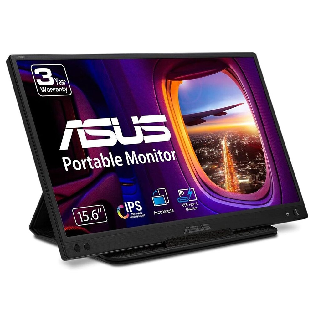 EAN 0195553273985 - ASUS ZenScreen MB166C pantalla para PC 39,6 cm (15.6") 1920 x 1080 Pixeles Full HD LED Negro imagen 1
