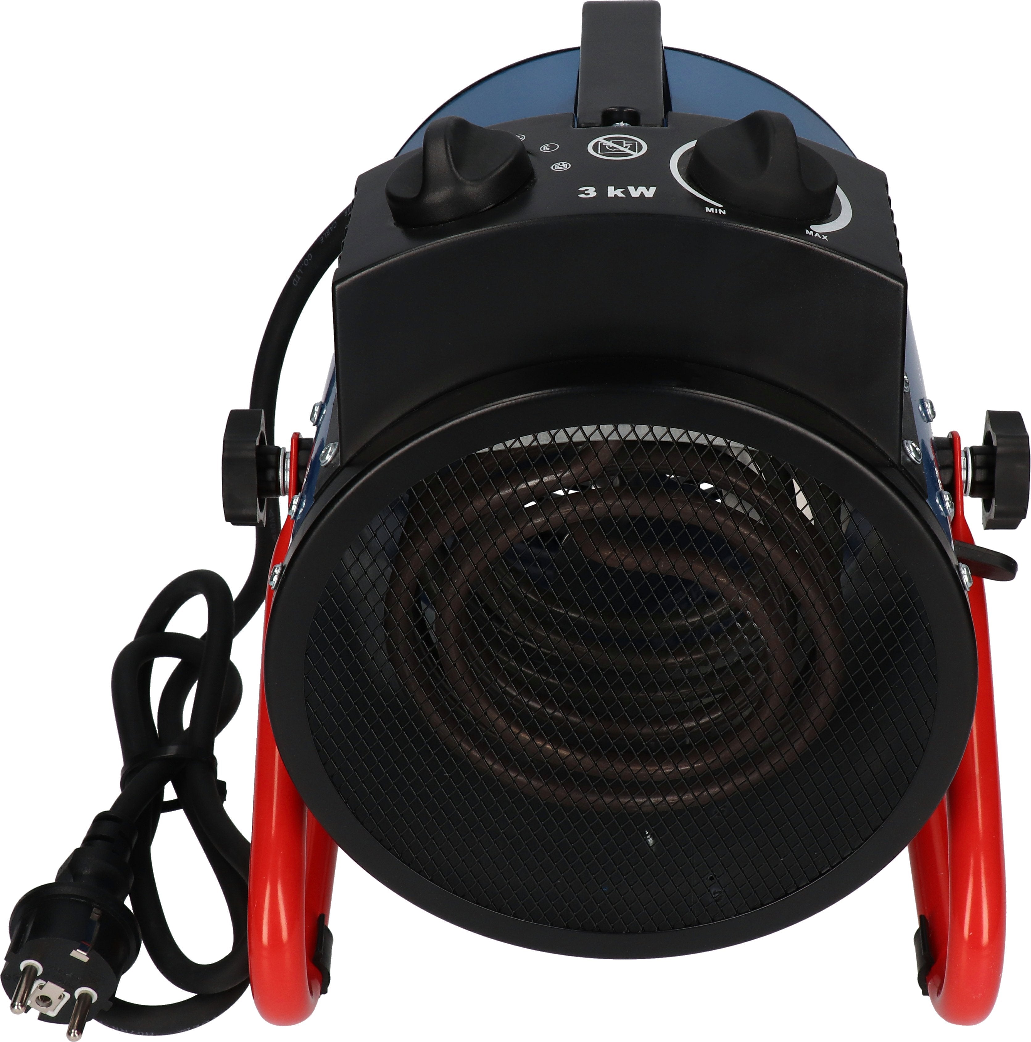 EAN 5901750505881 - Blaupunkt EH5010 Interior Negro, Azul, Rojo 3000 W Ventilador eléctrico imagen 4