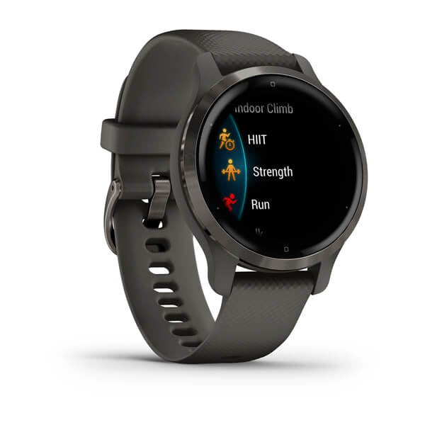 Smartwatch Garmin Venu 2s Notificaciones/ Frecuencia Cardíaca/ Gps/ Negro Y Gris Pizarra