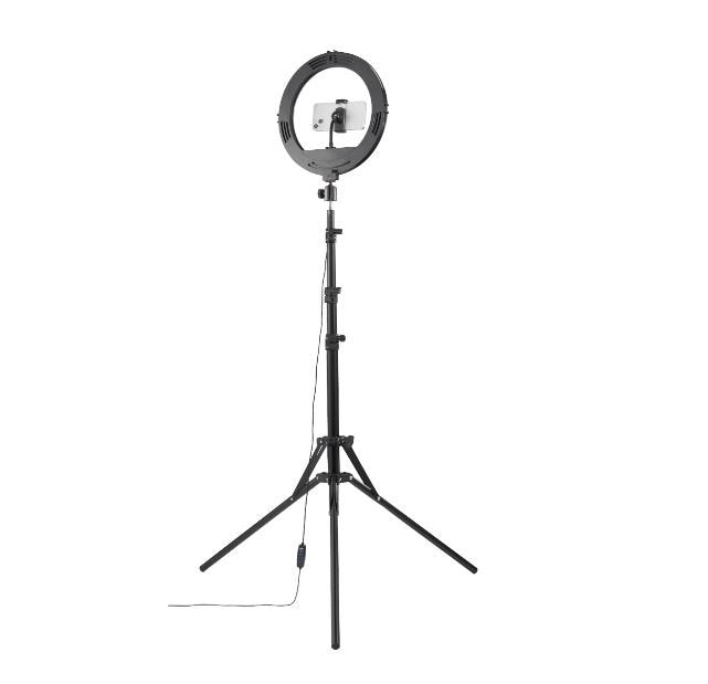 Hama Spotlight Steady 120 Ii Led Ringlight For Smartphone