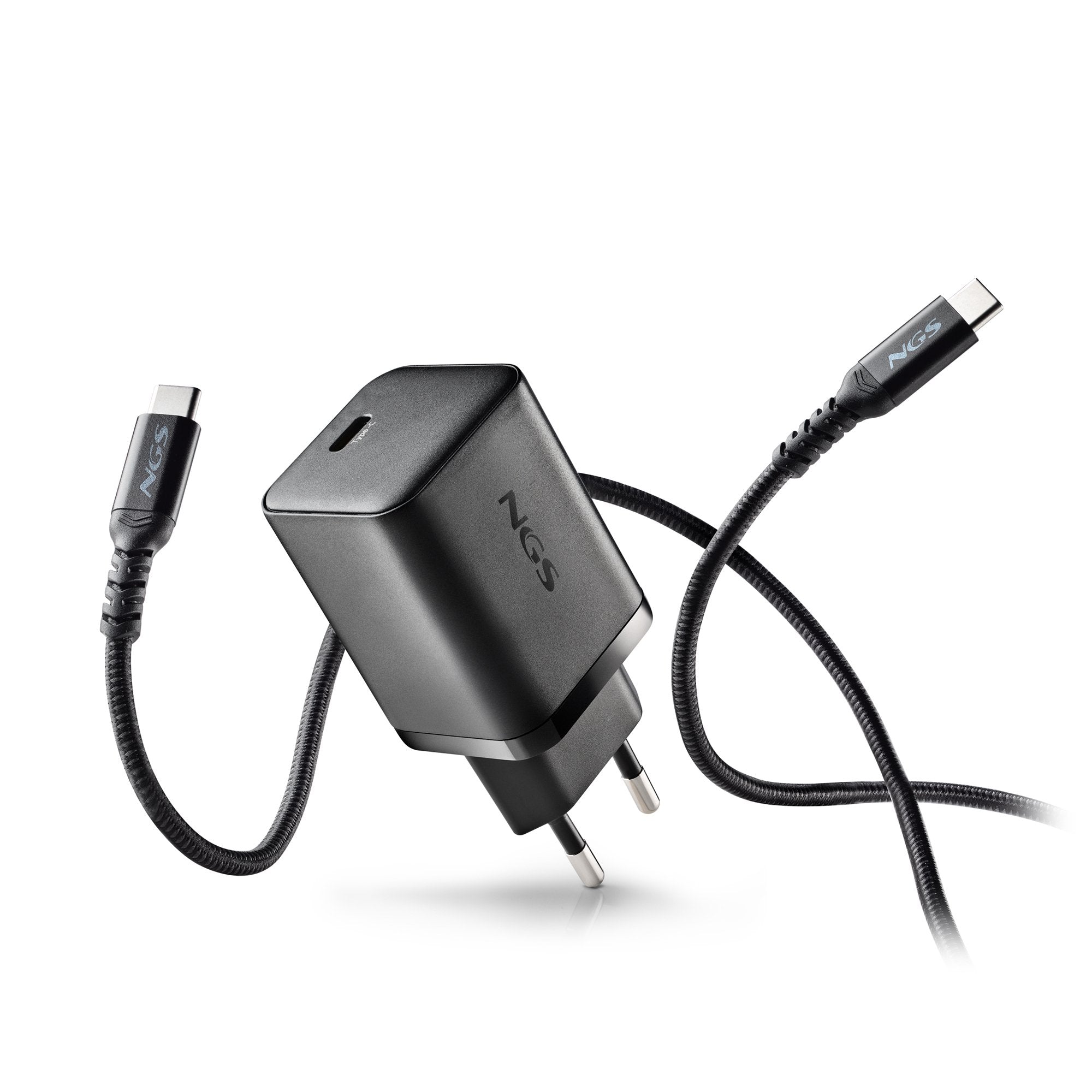 Cargador Gan De Portátil Ngs Bud65w-L Para Lenovo 1xusb Tipo-C 65w Automático 5 Conectores Voltaje 5-20v