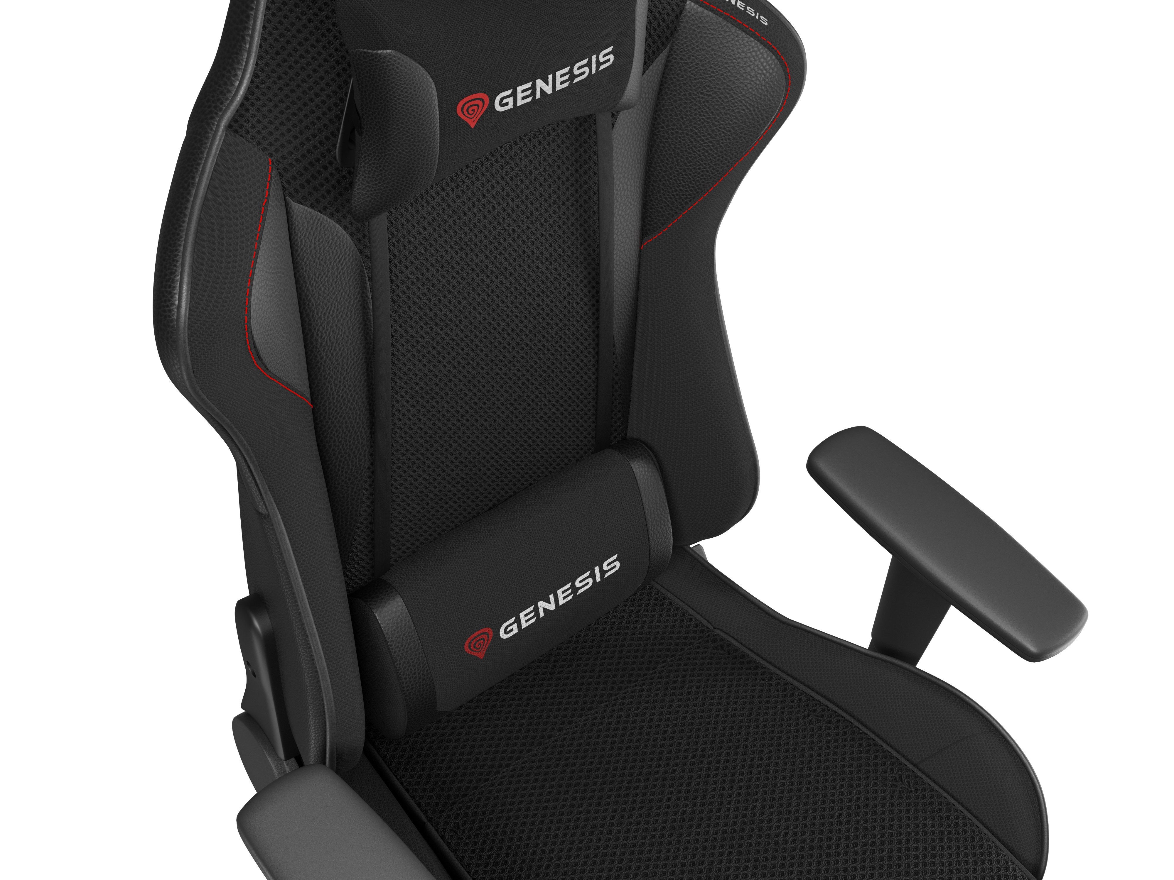 EAN 5901969443967 - GENESIS Nitro 440 G2 Butaca para jugar Asiento acolchado Negro, Gris imagen 3