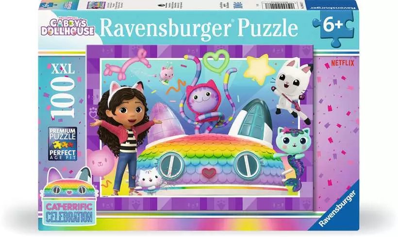 Ravensburger Kinder Puzzle Gabby'S Dollhouse - ¡Vamos A Celebrar! 100 Partes 12004117