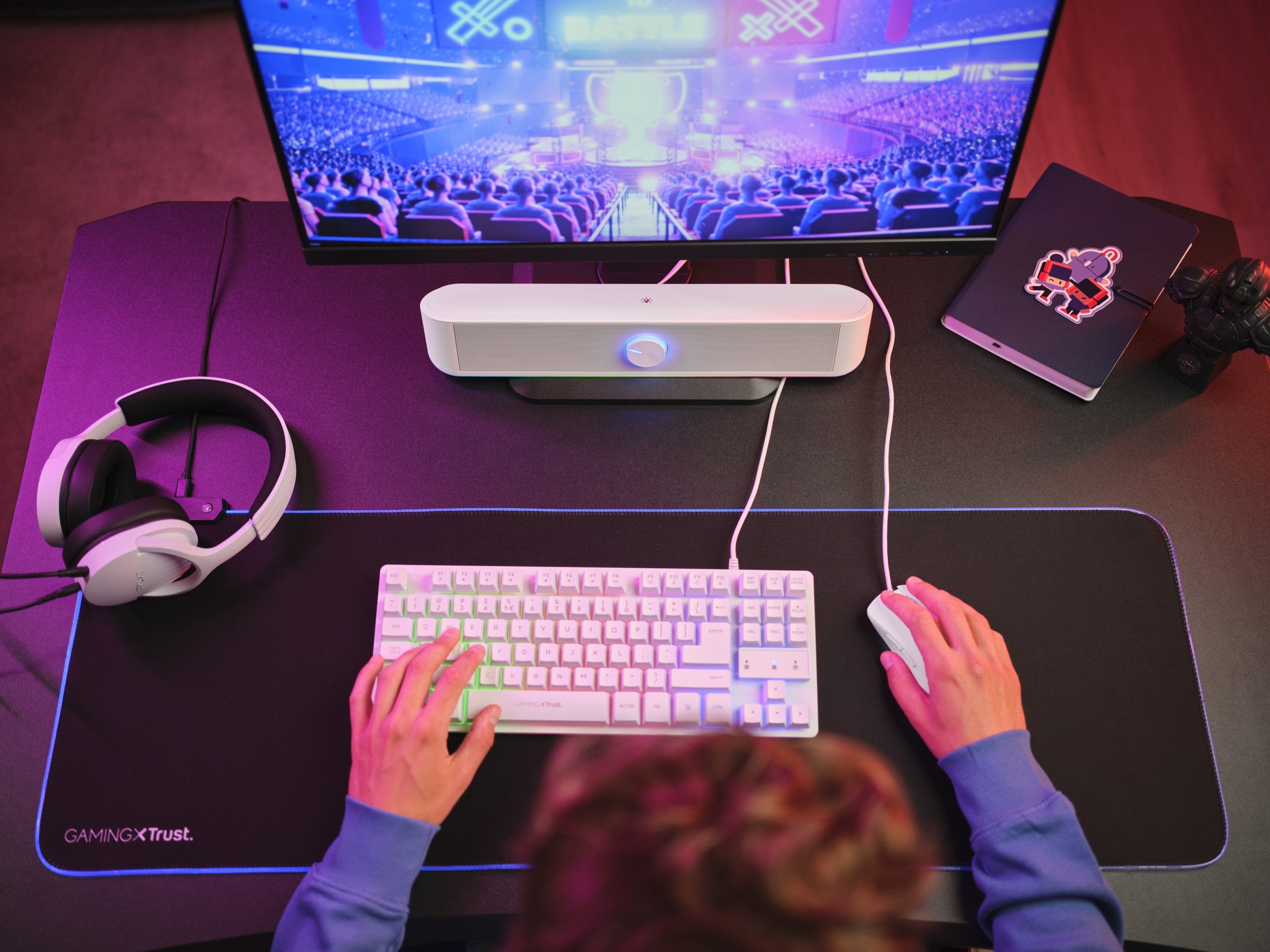 EAN 8713439251104 - Trust GXT 619W Thorne Blanco 2.0 canales 6 W imagen 7