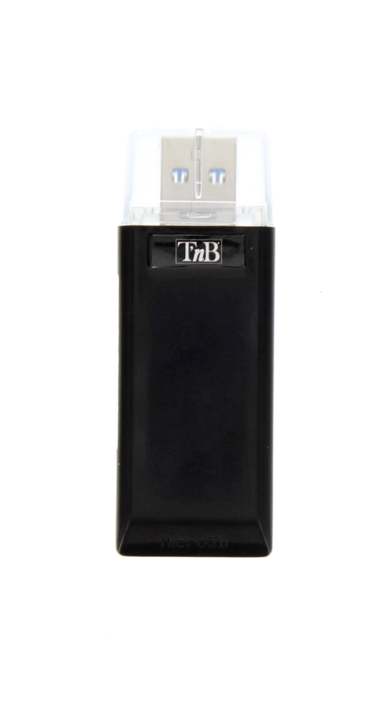 EAN 3303170062753 - T'nB DCPOCKETSD1 lector de tarjeta USB 3.2 Gen 1 (3.1 Gen 1) Negro imagen 1