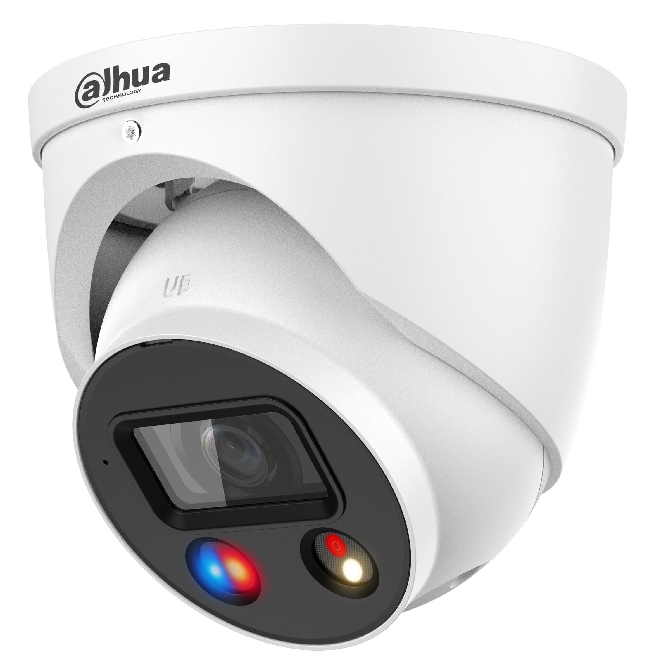 Cámara (Dh-Ipc-Hdw3849hp-As-Pv-0280b-S5) Dahua Ip Turret 8mp Smart Dual Illumination Active Deterrence Tioc 3.0 Ip67 2.8mm