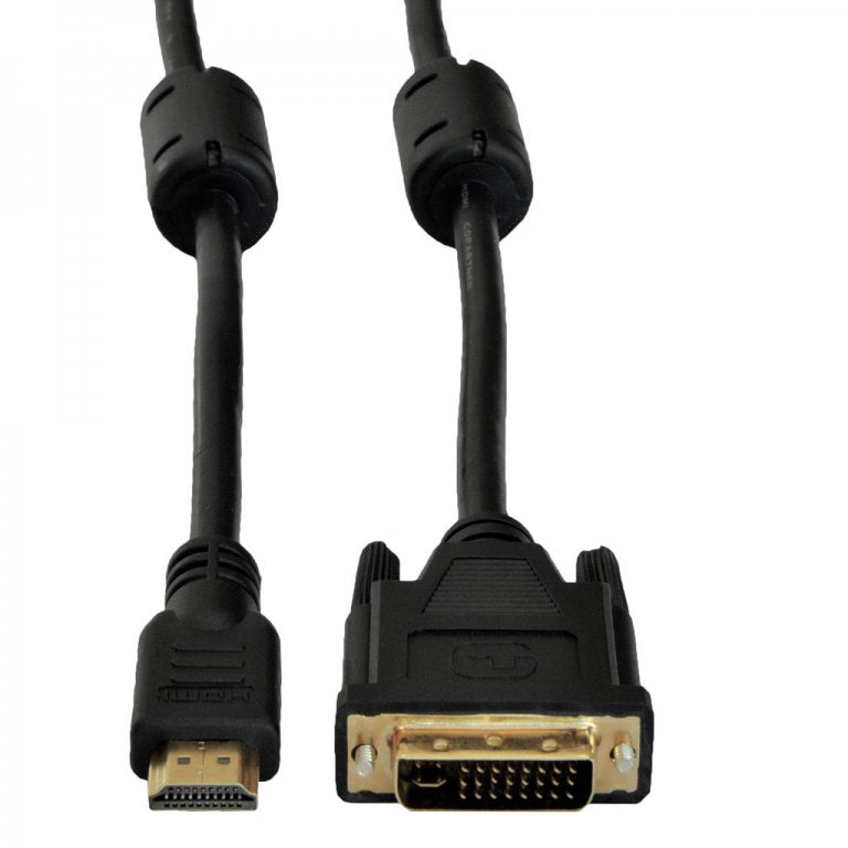 EAN 5901720135360 - Akyga AK-AV-13 adaptador de cable de vídeo 3 m DVI-D HDMI tipo A (Estándar) Negro, Oro imagen 3