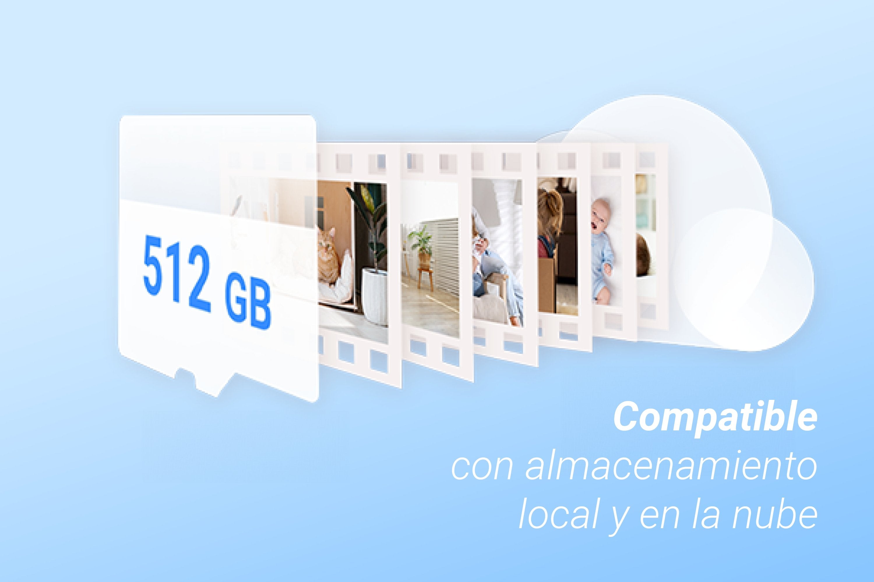 EAN 6941545641645 - EZVIZ H6c G1 4K Esférico Cámara de seguridad IP Interior 3840 x 2160 Pixeles Techo/Pared/Escritorio imagen 20