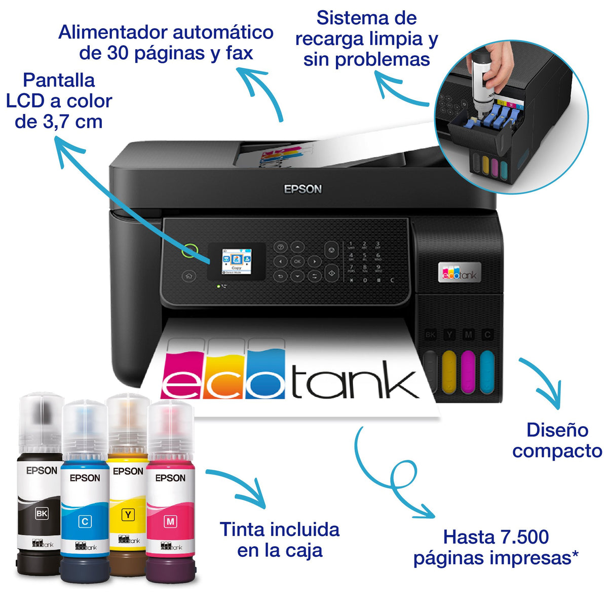 EAN 8715946684017 - Epson EcoTank ET-4800 imagen 25