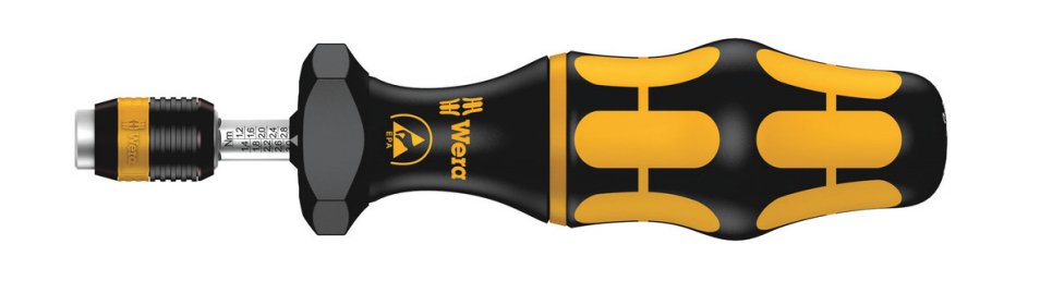 Wera 7400 Taller Drehmoment-Destornillador 0.3 - 1.2 Nm