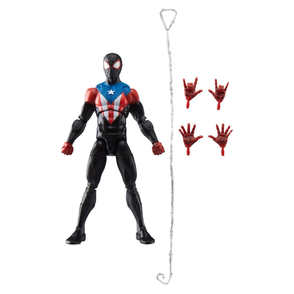 Figura Hasbro Marvel Legends Series Spider Man 2 Miles Morales (Boricua Suit)