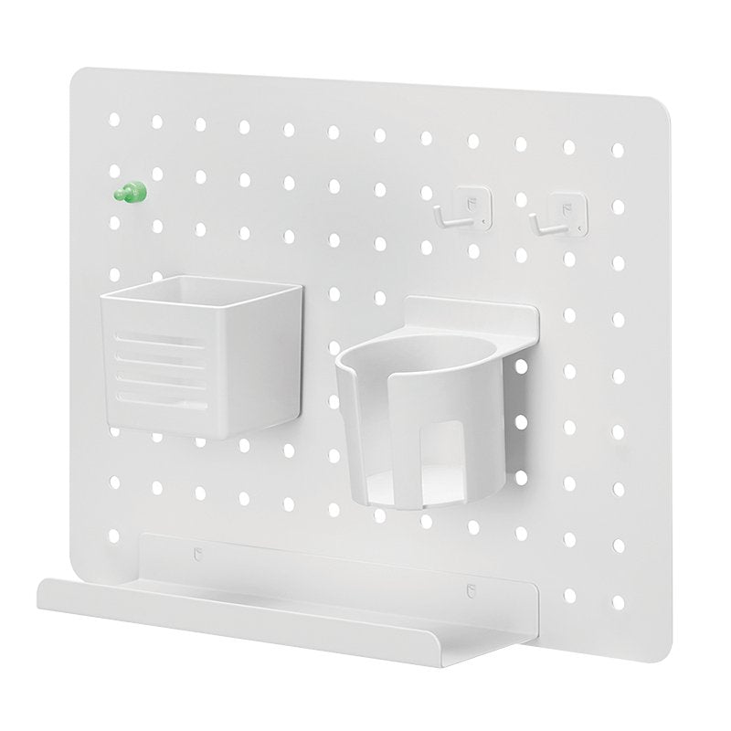 Pegboard, Wall-Mounted, Office, 420x320mm, Blanco