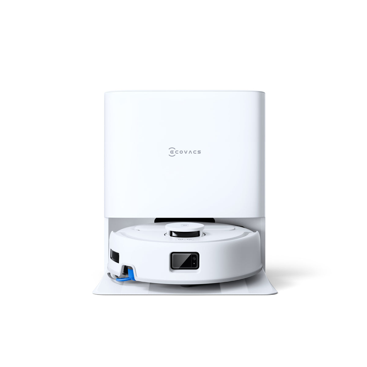 Ecovacs Deebot Mini 2 Vacuum Cleaner,Robot,Wet&Dry,Compact Design,White+Auto-Empty Station