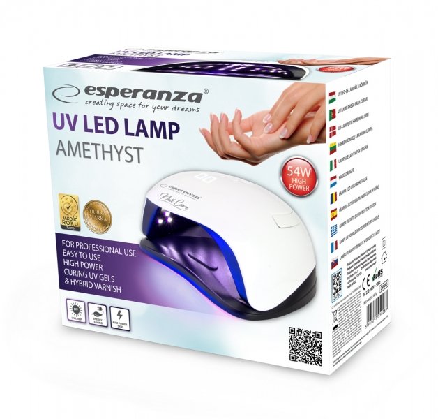 Esperanza Ebn005 Secador De Uñas Uv + Led 54 W