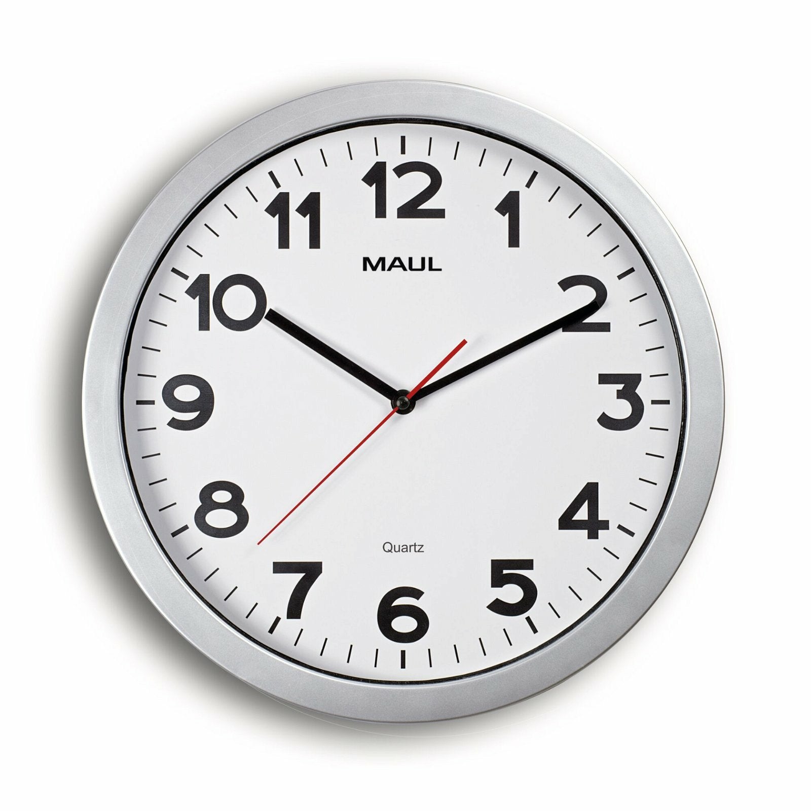 Maul Wanduhr Maulmep, 35 Cm, Quarzuhr, Inkl. Batt., Plata