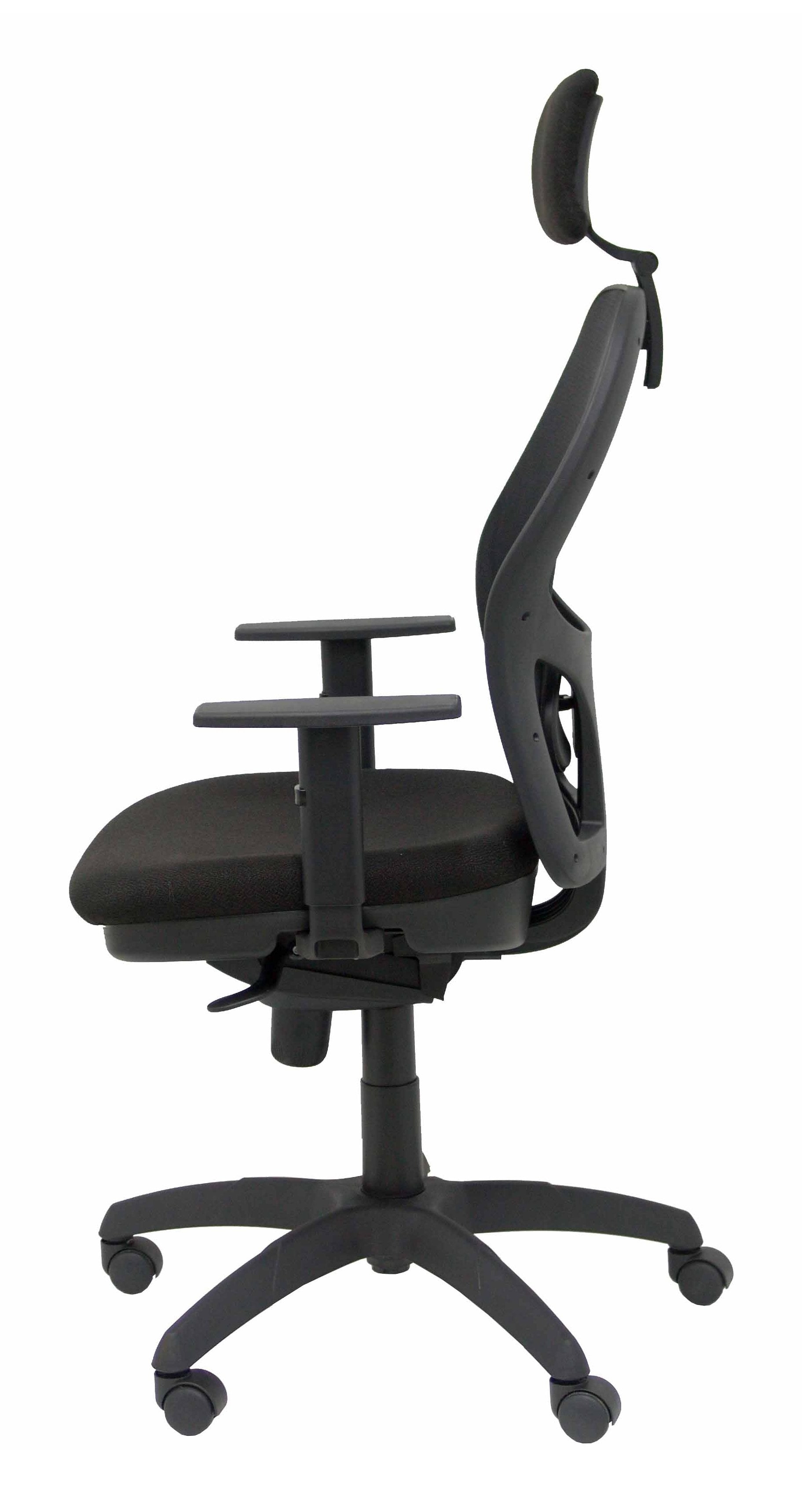 Silla Jorquera Malla Negra Asiento Bali Negro Cab