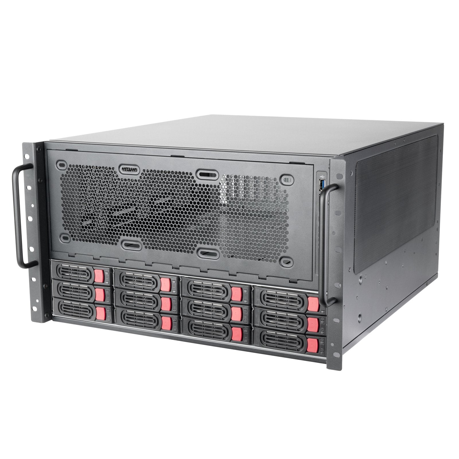 EAN 4710679817439 - Silverstone RM61-312 Estante Negro imagen 2
