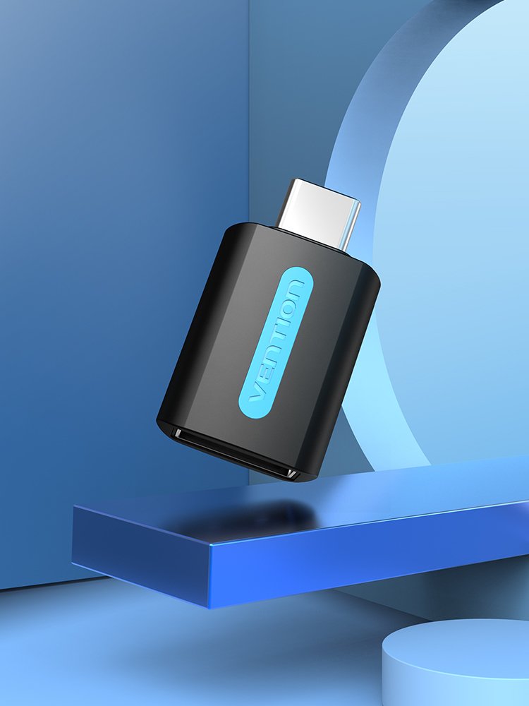 EAN 6922794755253 - Vention CDTB0 cambiador de género para cable USB C USB A Negro imagen 2