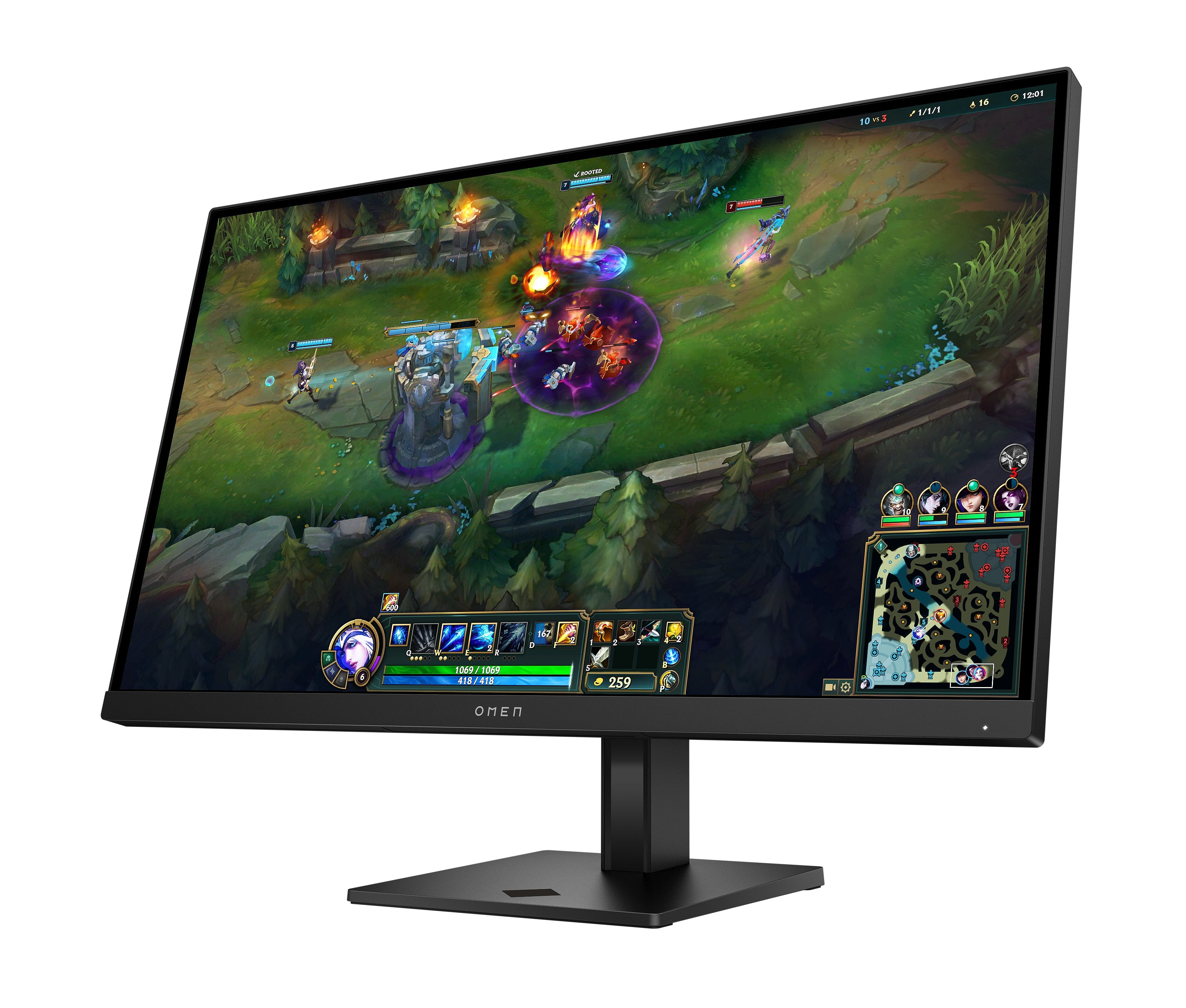 EAN 0198701662273 - HP OMEN AV4K1E9#ABB pantalla para PC 68,6 cm (27") 1920 x 1080 Pixeles Full HD LCD Negro imagen 5