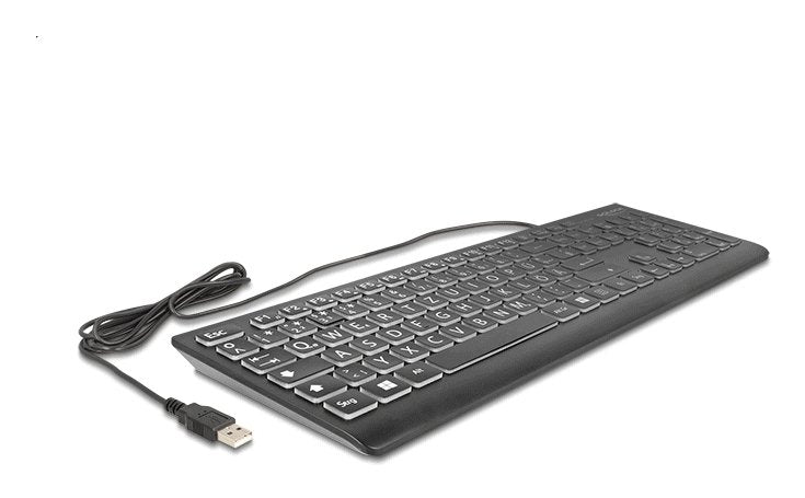 Delock Usb Teclado Cablegehnden 1,5 M Negro Con Xxl Bmb