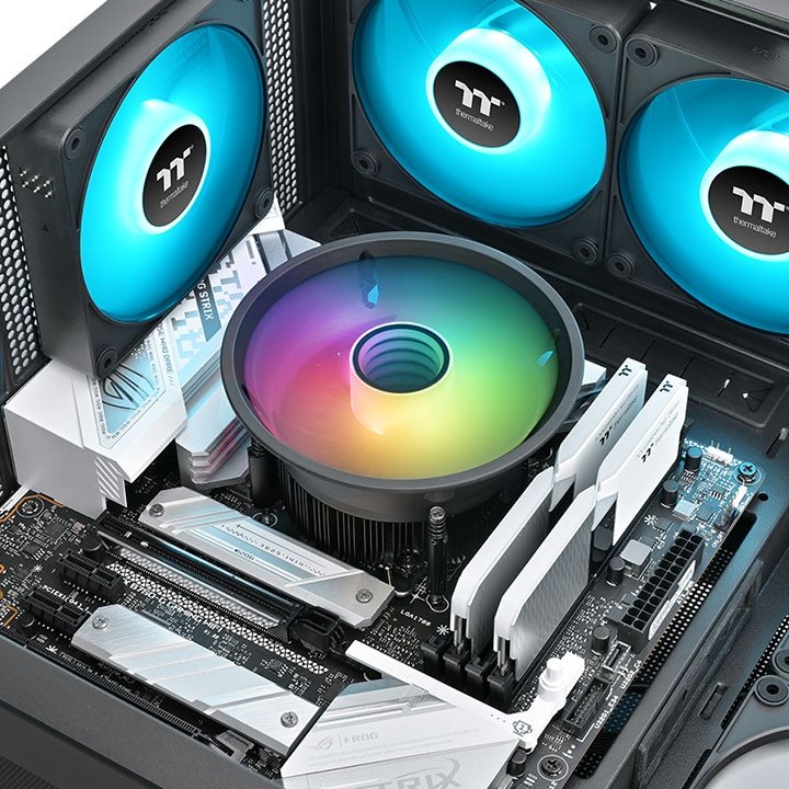EAN 4711475649026 - Thermaltake UX150 ARGB Sync Procesador Refrigerador de aire 13 cm Negro 1 pieza(s) imagen 6