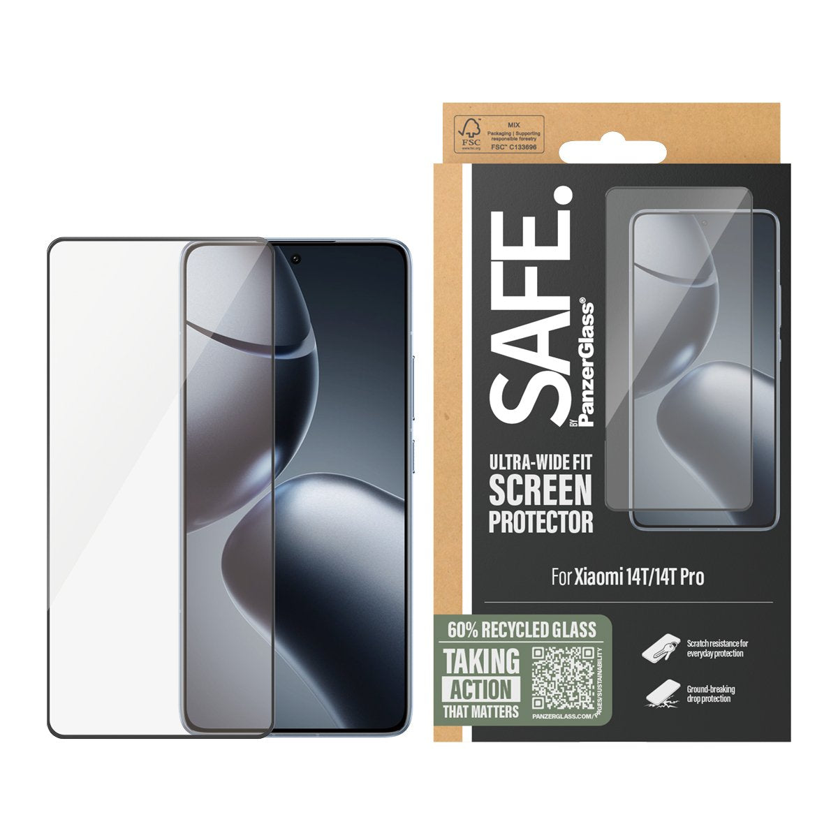 Panzerglass Safe. By Panzerglass - Protector De Pantalla Para Handy