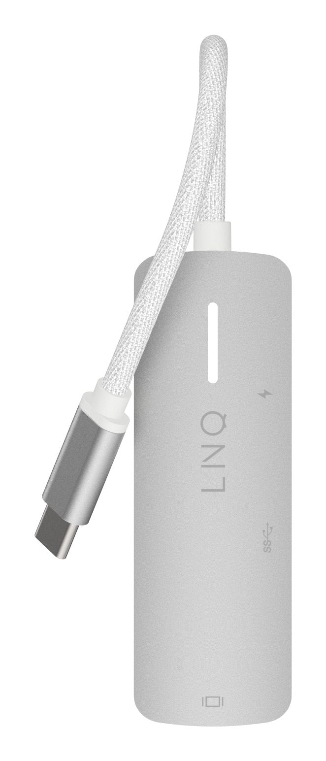 EAN 8720574622690 - LINQ LQ49031 base para portátil y replicador de puertos Alámbrico USB 3.2 Gen 1 (3.1 Gen 1) Type-C Gris, imagen 5