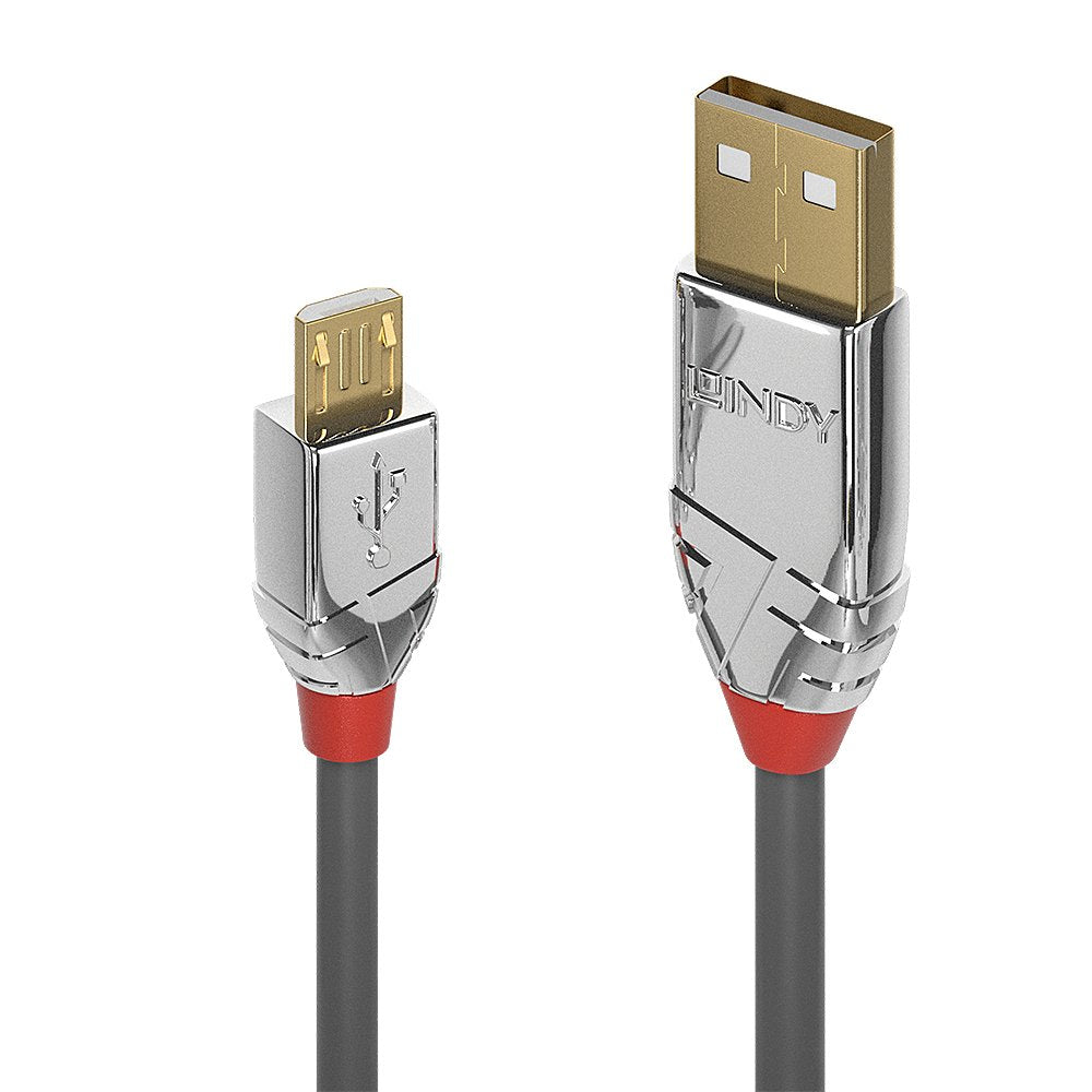 EAN 4002888366526 - Lindy 36652 cable USB USB 2.0 2 m USB A Micro-USB B Gris imagen 1